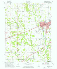 Download a high-resolution, GPS-compatible USGS topo map for Plainfield, IN (1972 edition)