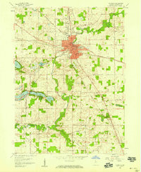 Download a high-resolution, GPS-compatible USGS topo map for Plymouth, IN (1959 edition)
