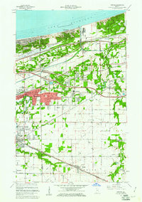 Download a high-resolution, GPS-compatible USGS topo map for Portage, IN (1967 edition)