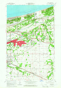 Download a high-resolution, GPS-compatible USGS topo map for Portage, IN (1961 edition)