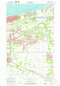 Download a high-resolution, GPS-compatible USGS topo map for Portage, IN (1970 edition)