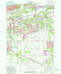 Download a high-resolution, GPS-compatible USGS topo map for Portage, IN (1981 edition)