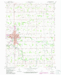 Download a high-resolution, GPS-compatible USGS topo map for Portland, IN (1988 edition)