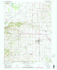 Download a high-resolution, GPS-compatible USGS topo map for Poseyville, IN (1981 edition)