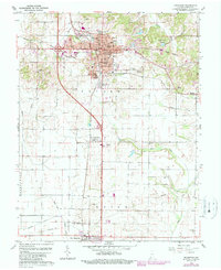 Download a high-resolution, GPS-compatible USGS topo map for Princeton, IN (1989 edition)