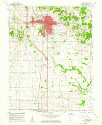 Download a high-resolution, GPS-compatible USGS topo map for Princeton, IN (1961 edition)