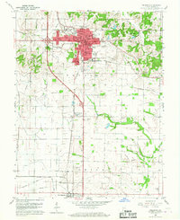 Download a high-resolution, GPS-compatible USGS topo map for Princeton, IN (1967 edition)