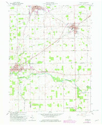 Download a high-resolution, GPS-compatible USGS topo map for Redkey, IN (1982 edition)