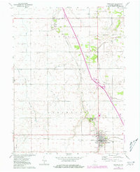 Download a high-resolution, GPS-compatible USGS topo map for Remington, IN (1981 edition)