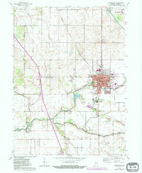 Download a high-resolution, GPS-compatible USGS topo map for Rensselaer, IN (1980 edition)