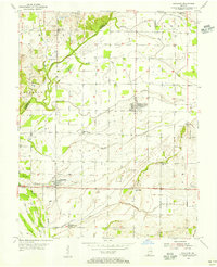 Download a high-resolution, GPS-compatible USGS topo map for Richland, IN (1956 edition)