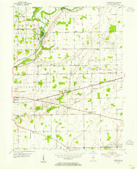 Download a high-resolution, GPS-compatible USGS topo map for Riverwood, IN (1955 edition)