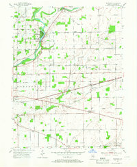 preview thumbnail of historical topo map of Hamilton County, IN in 1953