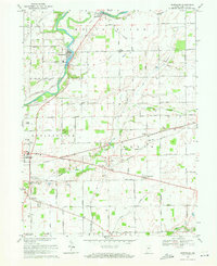 Download a high-resolution, GPS-compatible USGS topo map for Riverwood, IN (1971 edition)