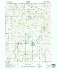 Download a high-resolution, GPS-compatible USGS topo map for Roann, IN (1994 edition)