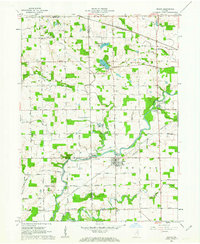 Download a high-resolution, GPS-compatible USGS topo map for Roann, IN (1963 edition)
