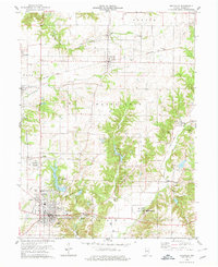 Download a high-resolution, GPS-compatible USGS topo map for Rockville, IN (1978 edition)