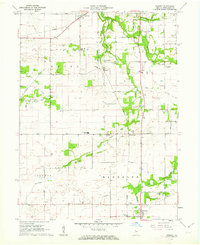 Download a high-resolution, GPS-compatible USGS topo map for Romney, IN (1962 edition)
