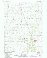 Download a high-resolution, GPS-compatible USGS topo map for Rosston, IN (1987 edition)