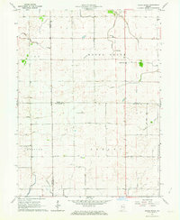 Download a high-resolution, GPS-compatible USGS topo map for Round Grove, IN (1963 edition)