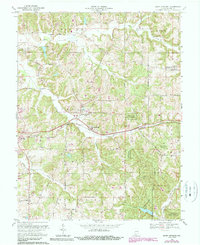 Download a high-resolution, GPS-compatible USGS topo map for Saint Anthony, IN (1990 edition)