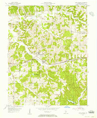 Download a high-resolution, GPS-compatible USGS topo map for Saint Anthony, IN (1956 edition)