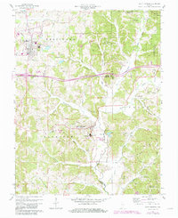 Download a high-resolution, GPS-compatible USGS topo map for Saint Meinrad, IN (1981 edition)