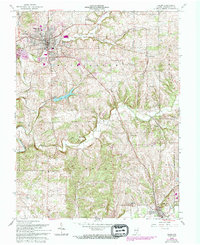 Download a high-resolution, GPS-compatible USGS topo map for Salem, IN (1994 edition)