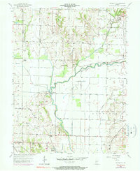 Download a high-resolution, GPS-compatible USGS topo map for Saline City, IN (1983 edition)