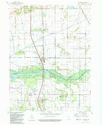 Download a high-resolution, GPS-compatible USGS topo map for Schneider, IN (1992 edition)