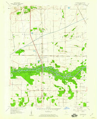 Download a high-resolution, GPS-compatible USGS topo map for Schneider, IN (1960 edition)