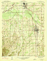 1947 Map of Scottsburg
