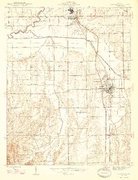 1947 Map of Scottsburg
