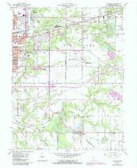 Download a high-resolution, GPS-compatible USGS topo map for Seelyville, IN (1987 edition)