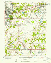 Download a high-resolution, GPS-compatible USGS topo map for Seelyville, IN (1953 edition)