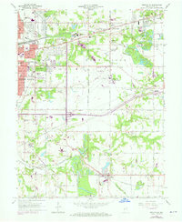 Download a high-resolution, GPS-compatible USGS topo map for Seelyville, IN (1973 edition)