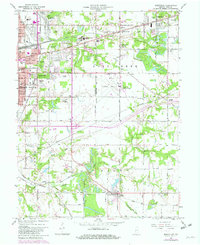 Download a high-resolution, GPS-compatible USGS topo map for Seelyville, IN (1981 edition)
