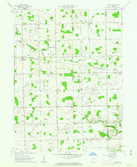 Download a high-resolution, GPS-compatible USGS topo map for Servia, IN (1963 edition)