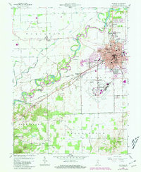 Download a high-resolution, GPS-compatible USGS topo map for Seymour, IN (1981 edition)