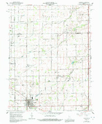 Download a high-resolution, GPS-compatible USGS topo map for Sheridan, IN (1992 edition)