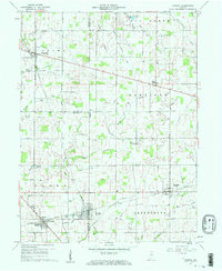 Download a high-resolution, GPS-compatible USGS topo map for Shirley, IN (1961 edition)