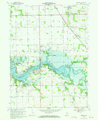 Download a high-resolution, GPS-compatible USGS topo map for Somerset, IN (1971 edition)