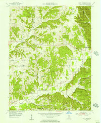 Download a high-resolution, GPS-compatible USGS topo map for South Boston, IN (1956 edition)