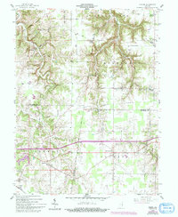 Download a high-resolution, GPS-compatible USGS topo map for Spades, IN (1993 edition)