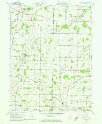Download a high-resolution, GPS-compatible USGS topo map for Spartanburg, IN (1973 edition)