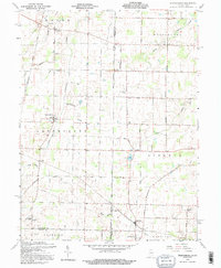 Download a high-resolution, GPS-compatible USGS topo map for Spartanburg, IN (1995 edition)