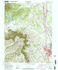 Download a high-resolution, GPS-compatible USGS topo map for Speed, IN (1994 edition)