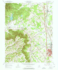 Download a high-resolution, GPS-compatible USGS topo map for Speed, IN (1965 edition)