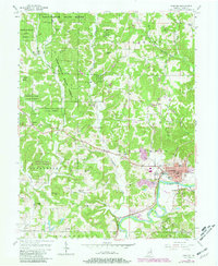 Download a high-resolution, GPS-compatible USGS topo map for Spencer, IN (1981 edition)