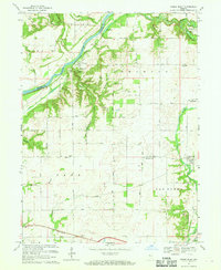 Download a high-resolution, GPS-compatible USGS topo map for Stone Bluff, IN (1969 edition)